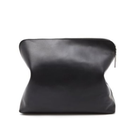 NWT 3.1 Phillip Lim 31 Cosmetic Pouch Bag iPad Luxury Travel Work Clutch Black - Picture 1 of 7